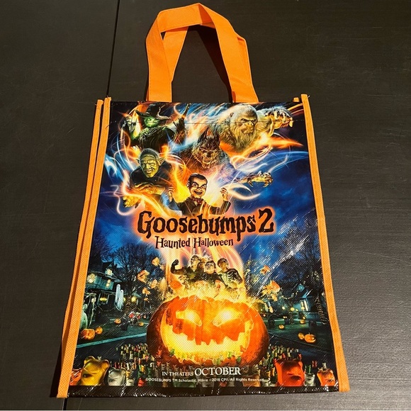 Goosebumps 2 Movie Trick or Treat Tote Bags Haunted Halloween Promo - Picture 1 of 6